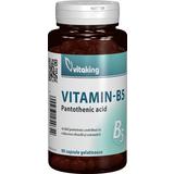 Vitamina B5 (Acid Pantotenic) 200 MG Vitaking, 90 capsule