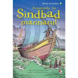 Invat sa citesc. aventurile lui sindbad marinarul - nivelul 3 - katie daynes, editura litera