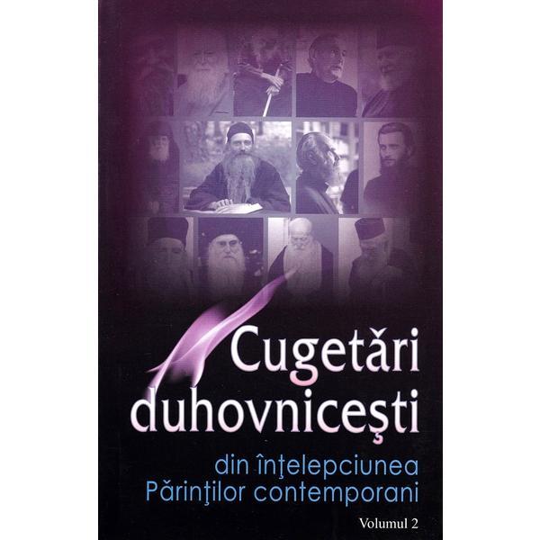 Cugetari duhovnicesti Vol.2: Din intelepciunea Parintilor contemporani - Ala Rusnac, editura Epigraf