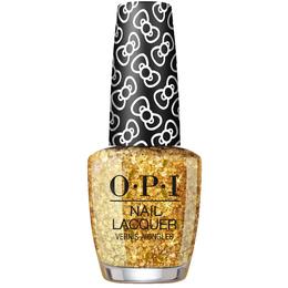 Lac de unghii - opi nail lacquer - hello kitty glitter all the way, 15 ml