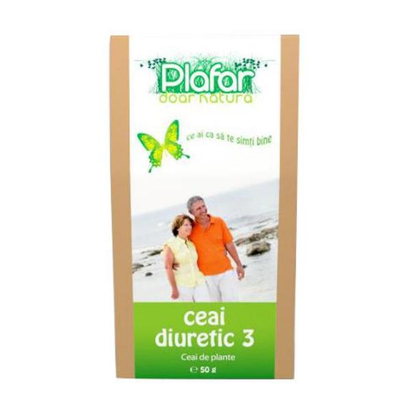 Ceai Diuretic 3 Plafar, 50g