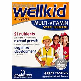Wellkid Multi-Vitamin Smart Chewable Vitabiotics LTD, 30 tablete