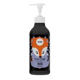 Gel de dus pentru copii portocale si mar, yope 400 ml