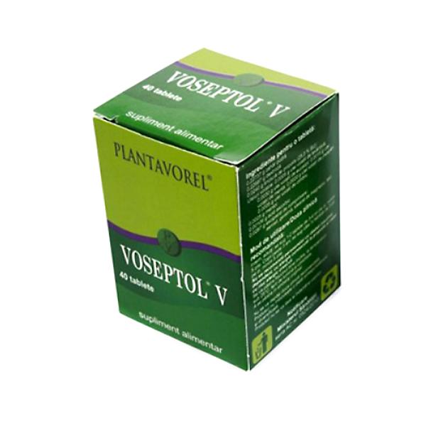 Voseptol V Plantavorel, 40 tablete