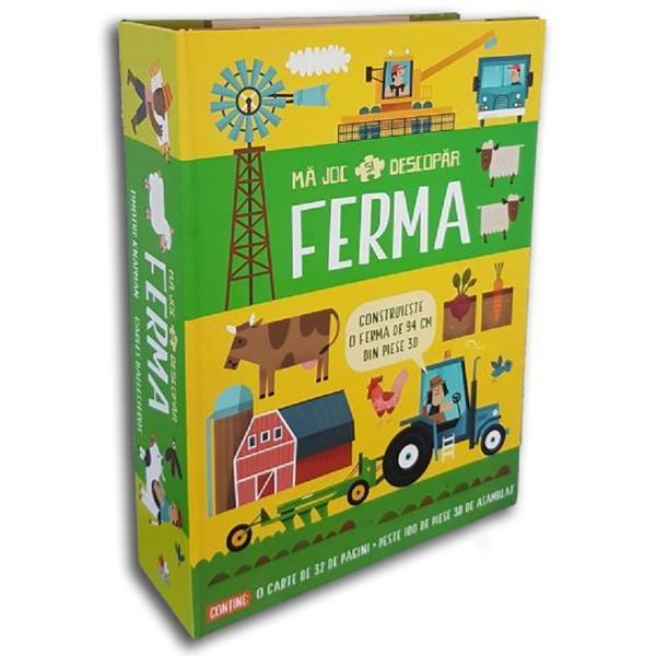 Ma joc si descopar. ferma, editura litera