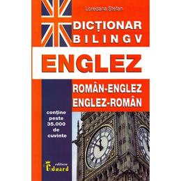 Dictionar bilingv englez roman