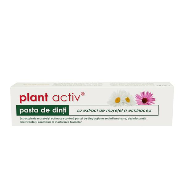 Pasta de Dinti Etera Musetel si Echinacea Plant Activ, 75 ml