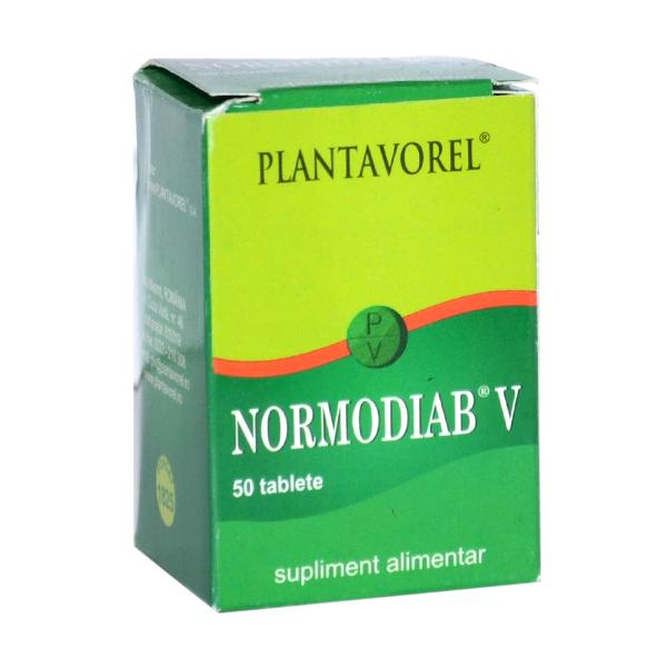 Normodiab V Plantavorel, 50 tablete