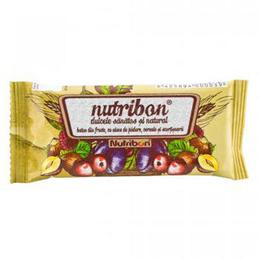 Baton fructe si alune nutribon plantextrakt, 1 cutie x 24 buc