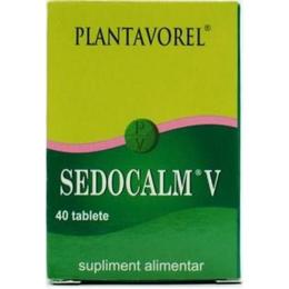 Sedocalm v plantavorel, 40 tablete