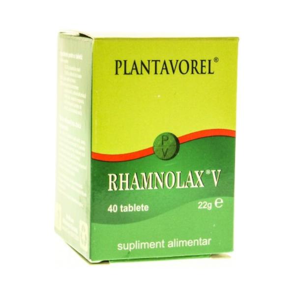 Rhamnolax V Plantavorel, 40 tablete