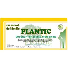 Dropsuri cu Aroma de Lamaie Plantic, 16 buc