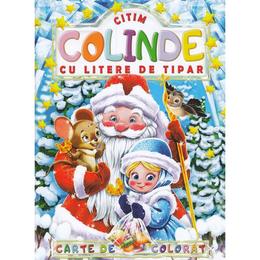 Carte de colorat: colinde, editura regis