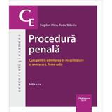 Procedura penala Ed.4 - Bogdan Micu, Radu Slavoiu, editura Hamangiu