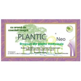 Dropsuri din plante medicinale cu aroma de coacaze negre plantic neo, 16 buc
