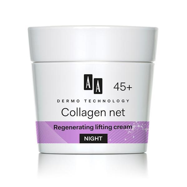 Crema de noapte antirid Oceanic AA Collagen net builder 45 50 ml