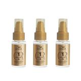 Pachet 3 x Ulei pentru Stralucire pentru Toate Tipurile de Par - Wella Professionals Oil Reflections Luminous Smoothening, 30 ml