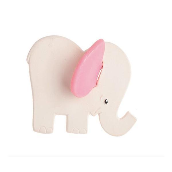 Jucarie dentitie elefant cu urechi roz - nautra toys