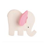Jucarie Dentitie Elefant cu Urechi roz - Nautra Toys
