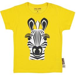 Tricou galben zebra, varsta 2 - 8 ani - coqenpate