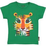Tricou verde Tigru, varsta 1 - 8 ani - Coqenpate