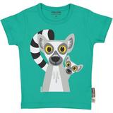 Tricou verde Lemur, 1 - 7 ani - Coqenpate