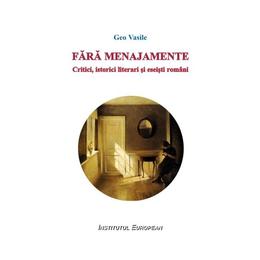 Fara menajamente - geo vasile, editura institutul european