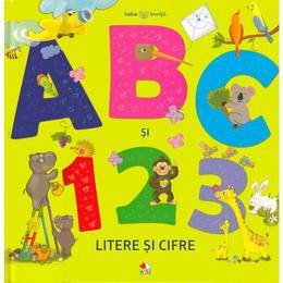 Bebe invata. abc si 123. litere si cifre, editura litera