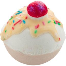 Bila efervescenta de baie, cherry bathe-well, bomb cosmetics, 160 gr 