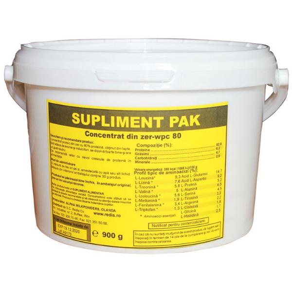 Concentrat din zer (wpc80) redis, 900g