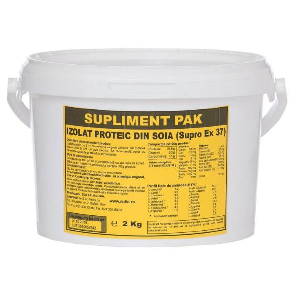 Izolat proteic din soia redis, 2000g