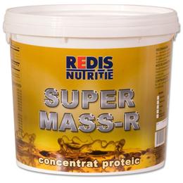 Concentrat proteic super mass-r redis, aroma de vanilie, 900g