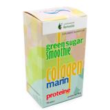 Smoothie Green Sugar + Colagen + Proteine Remedia, 10 stick-uri