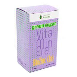 Vitaminera Green Sugar si Biozinc Remedia, 10 stick-uri