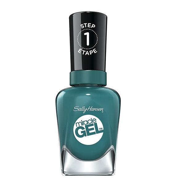 Lac de unghii Sally Hansen Miracle Gel 730 Fish-Teal Braid 14,7ml