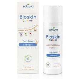 Șampon pentru scalp uscat, cu eczeme salcura bioskin junior 200 ml