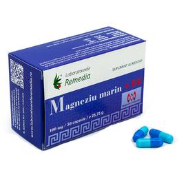 Magneziu marin si vitamina b6 remedia, 30 capsule