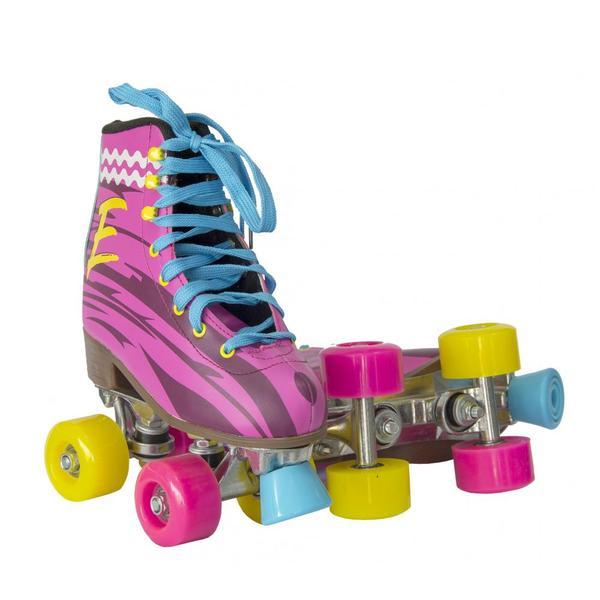 Patine cu rotile emma strong cu baza de aluminiu marimea 33 multicolor