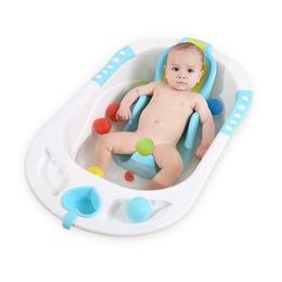 Cadita ergonomica cu suport detasabil little mom sunny blue