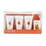 Set ingrijire corp, cu mango, crema corp 30ml, gel dus 30ml, sampon 30ml, sapun solid 30g, Greenland