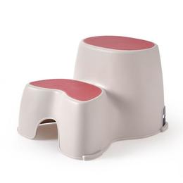Inaltator cu doua trepte little mom pink/white