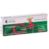 Vitamina C 100 mg Capsuni Remedia, 20 comprimate