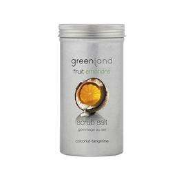 Sare exfolianta, cu cocos si mandarine, greenland, 400 gr