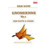 Gnossienne Nr. 4 Pan flute and piano - Erik Satie, editura Sonart