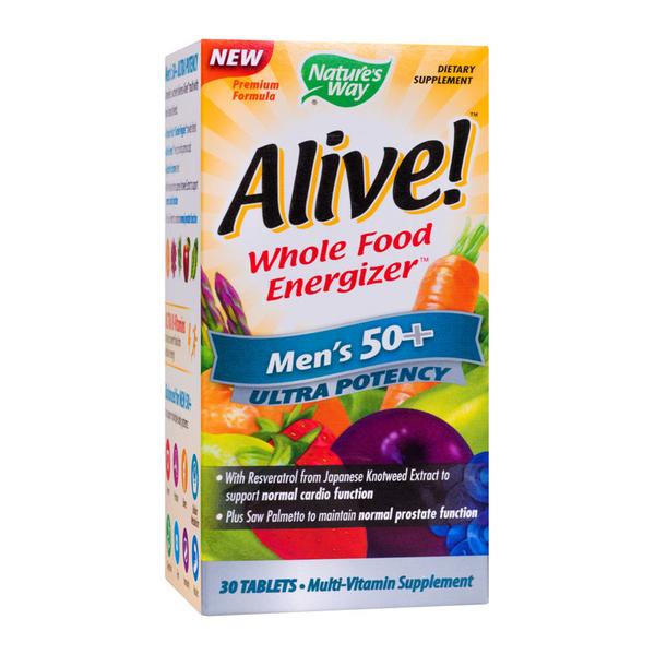 Alive Men's 50+ Ultra Secom, 30 comprimate