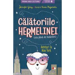 Calatoriile hermelinei. aventuri la new york - jennifer gray, editura litera