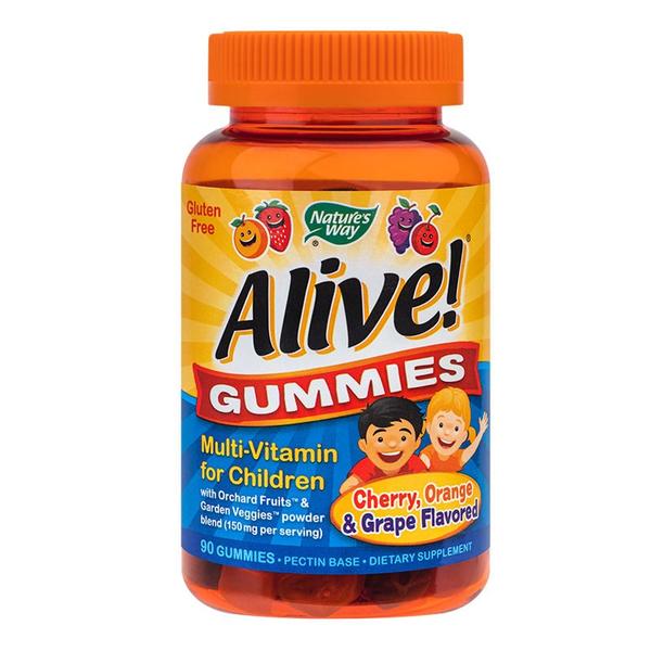 Alive – Gummies Multivitamin for Children Secom, 90 jeleuri