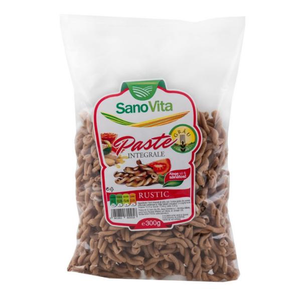 Paste fainoase integrale din grau rustic sano vita, 300g