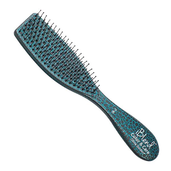 Perie de Par Plata – Olivia Garden iBlend Color & Care Green by kitunghii.ro