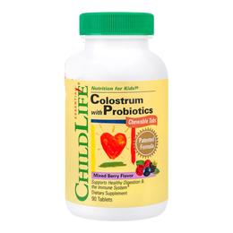 Colostrum with probiotics secom, 90 comprimate